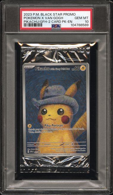 【未開封PSA10】ゴッホピカチュウ　未開封PSA10