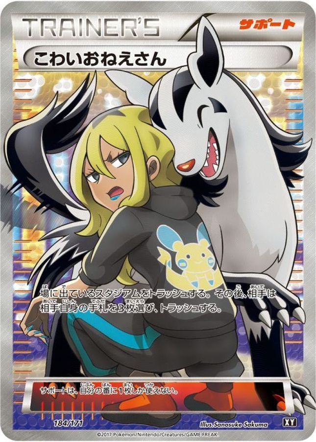 【シングル】　184/171/XY/B こわいおねえさん