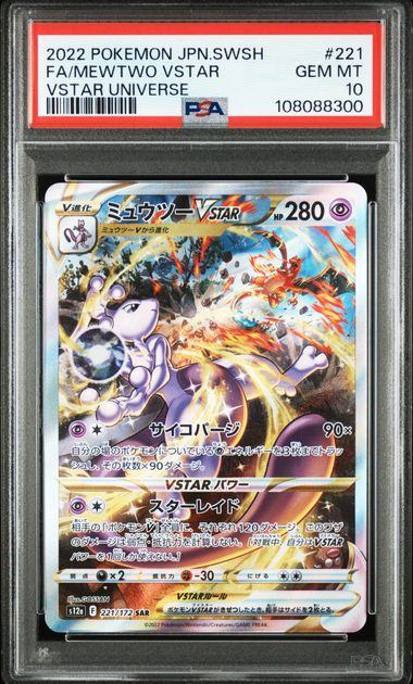 【PSA10】　212/172　 221/172　連番セット